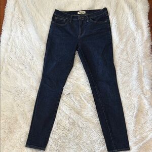 Madewell 9” Mid Rise Skinny Jeans